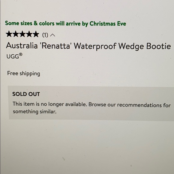 Ugg Renetta shearling lined black bootie - Picture 13 of 14